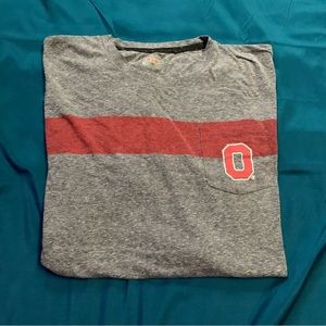 Ohio State striped pocket T-shirt. Size XXL.